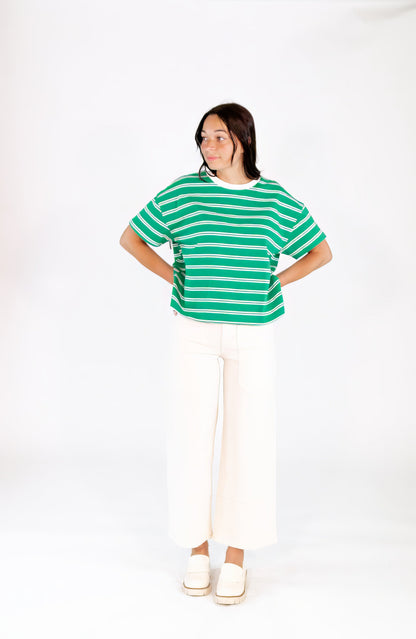 Ophelia White Barrel Jeans