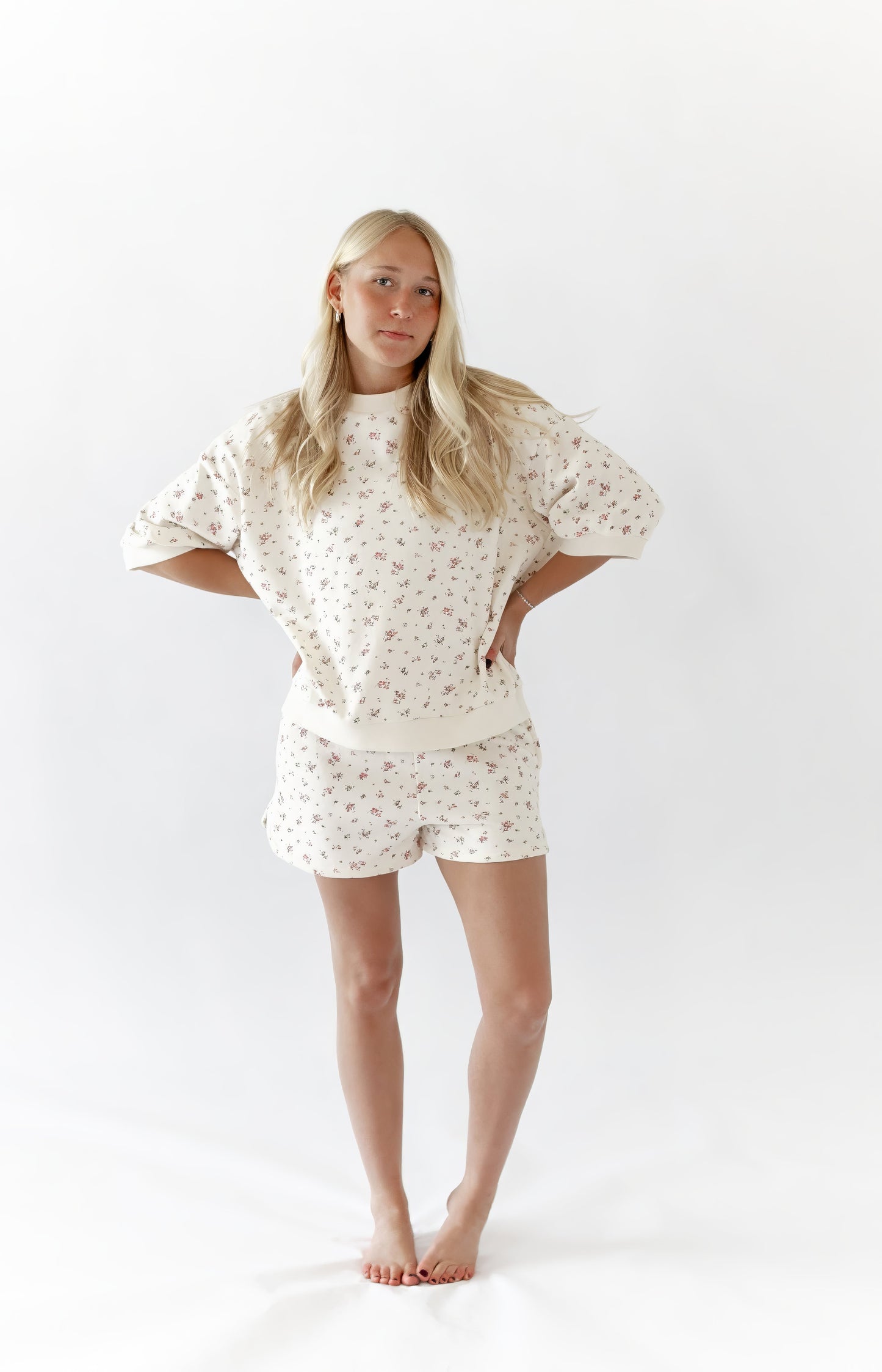Jill Floral Shorts