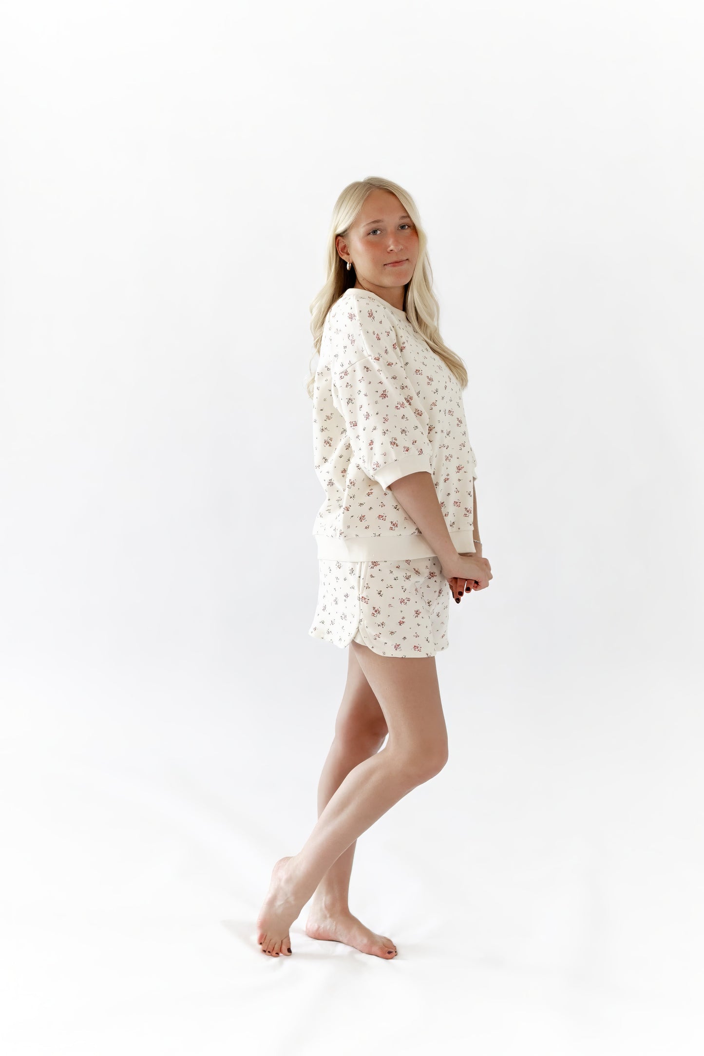 Jill Floral Shorts