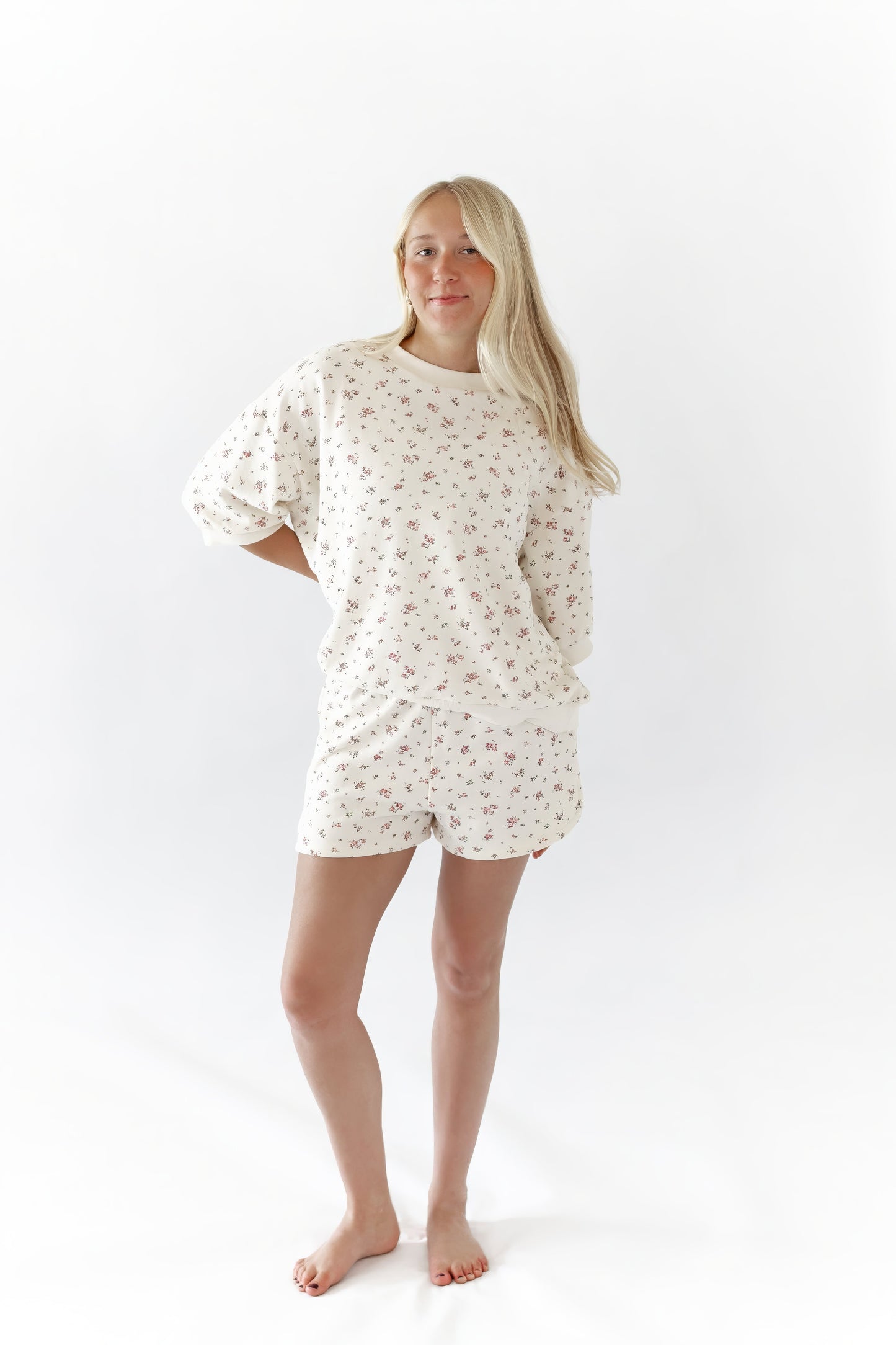 Jill Floral Shorts