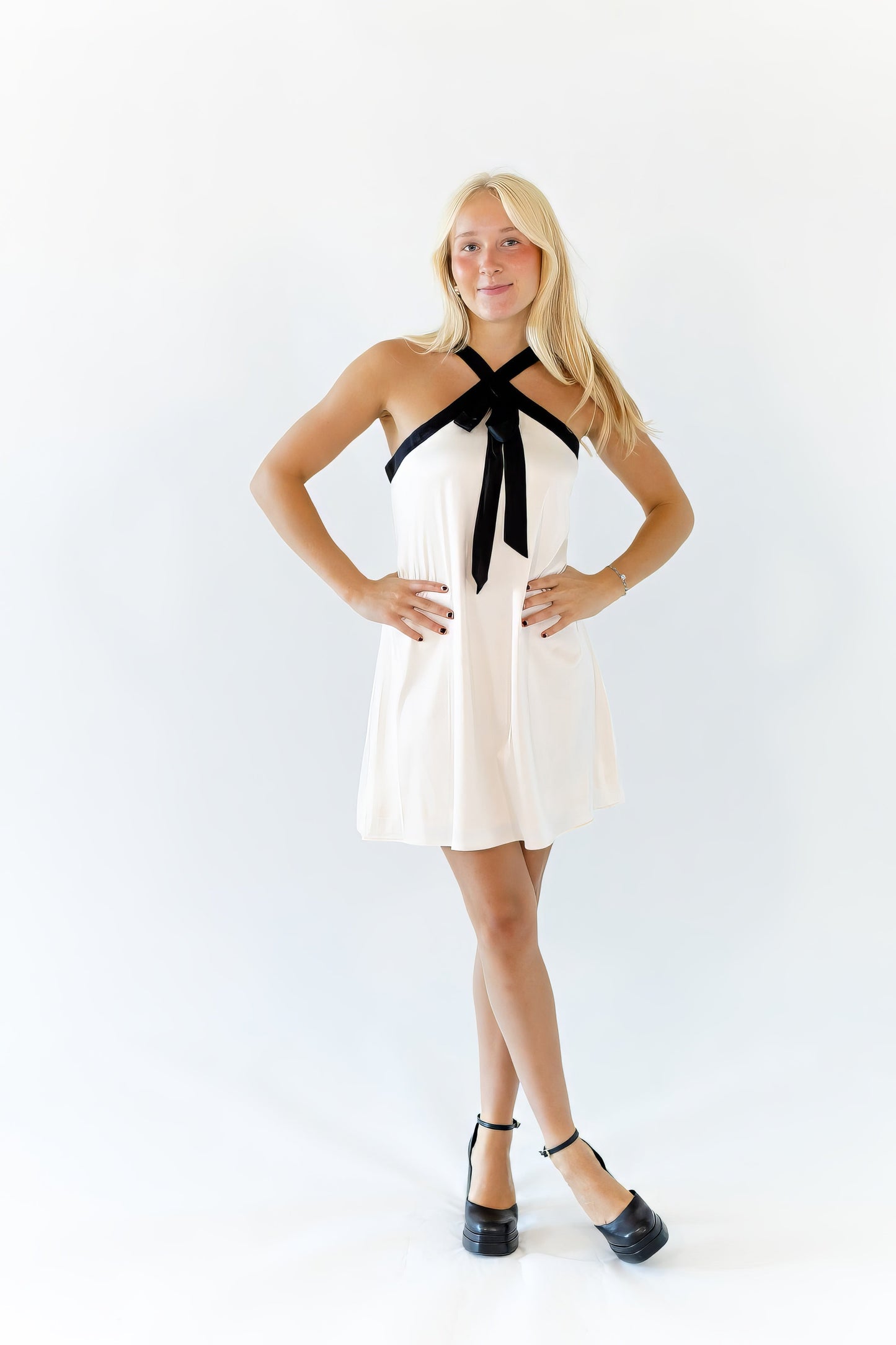 Baye Satin Mini Dress
