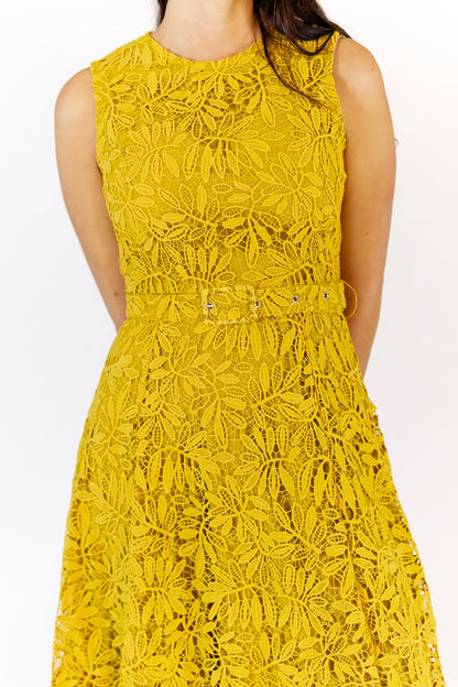 Nellie Lace Midi Dress