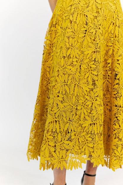 Nellie Lace Midi Dress