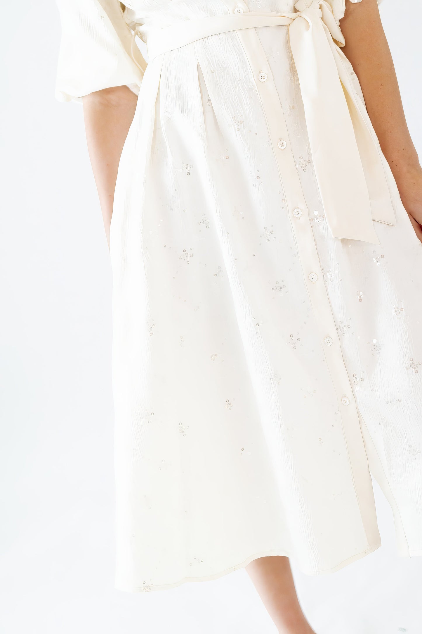 Brielle Sequin Shirt Dress