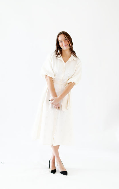 Brielle Sequin Shirt Dress