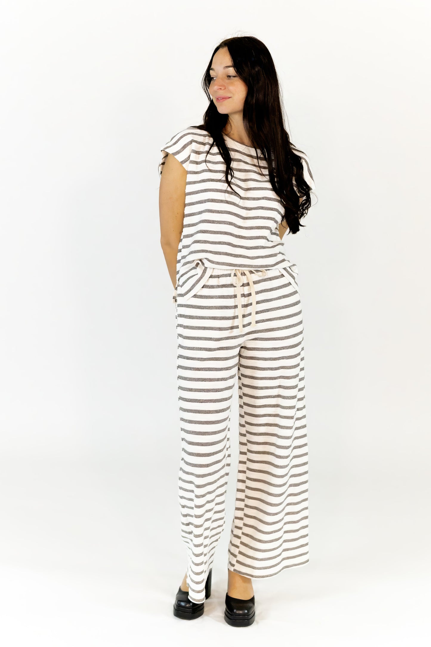 Chrissy Striped Set