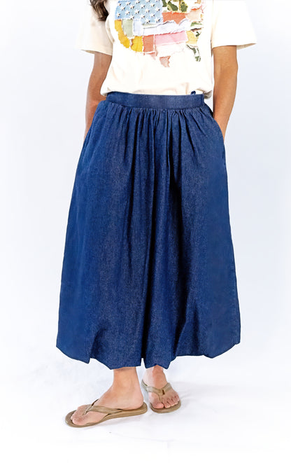 Juniper Denim Bubble Skirt
