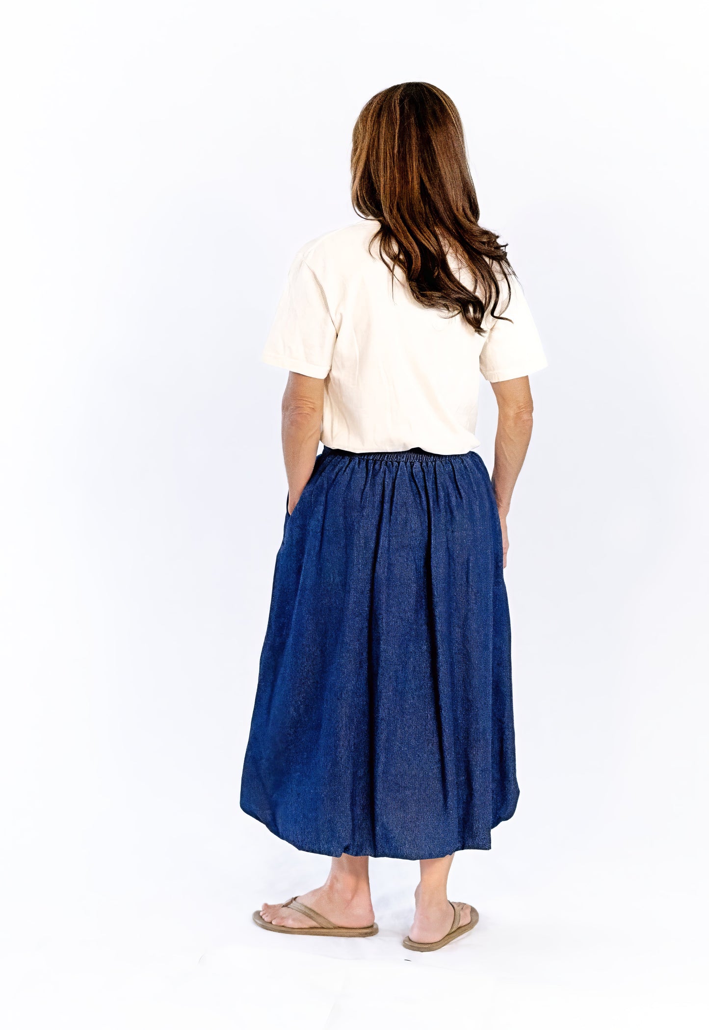 Juniper Denim Bubble Skirt