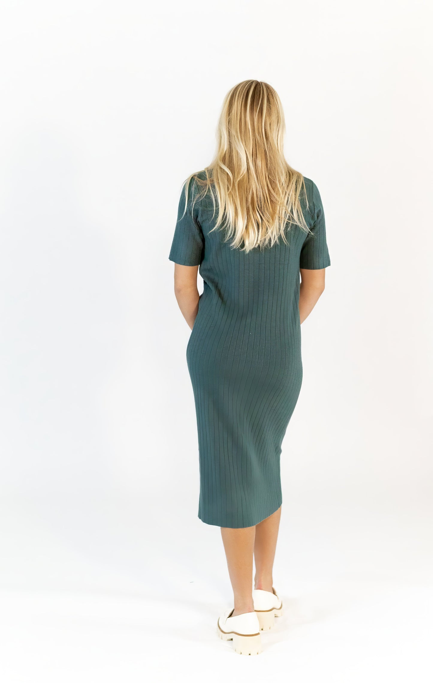 Laith Button Down Sweater Dress