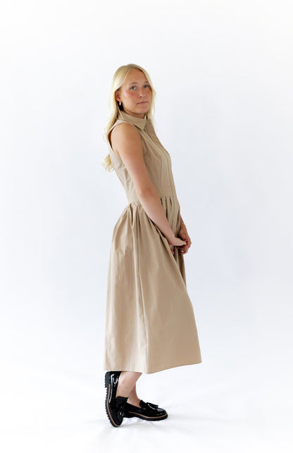 Winnie Sleeveless Midi Dress
