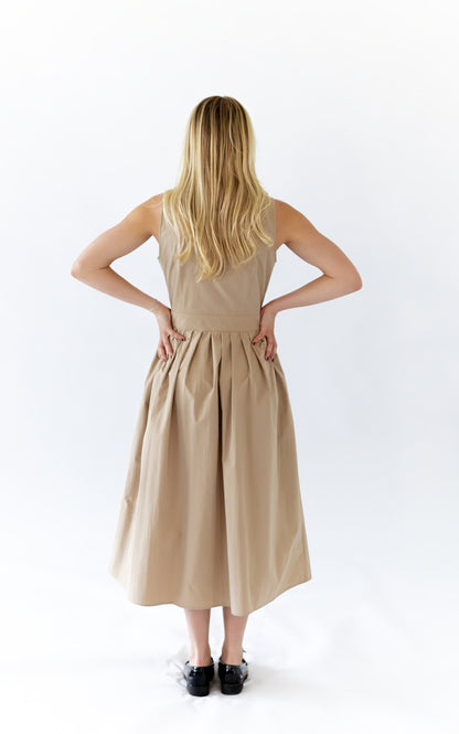 Winnie Sleeveless Midi Dress
