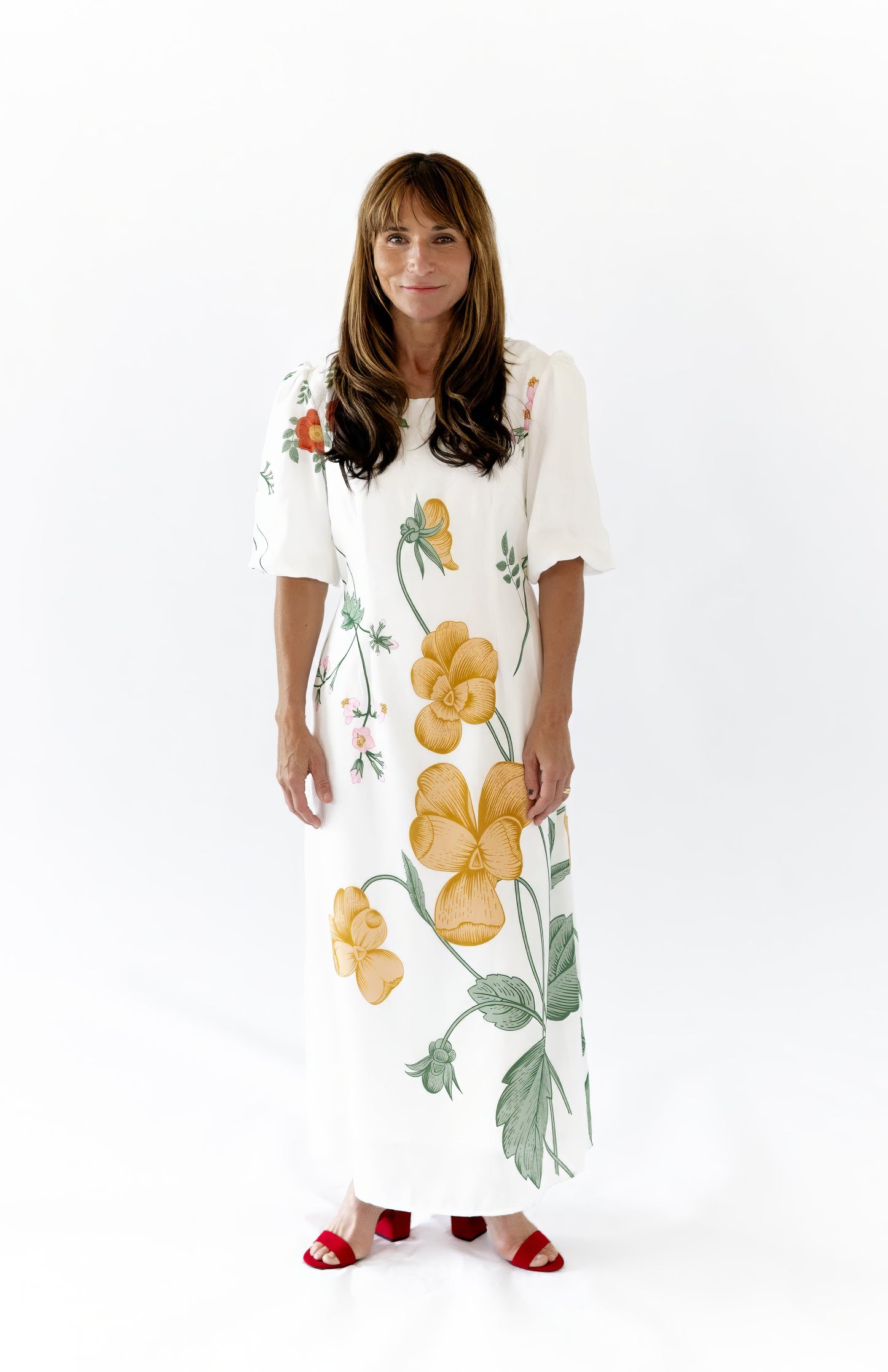 Wesley Floral Print Maxi Dress