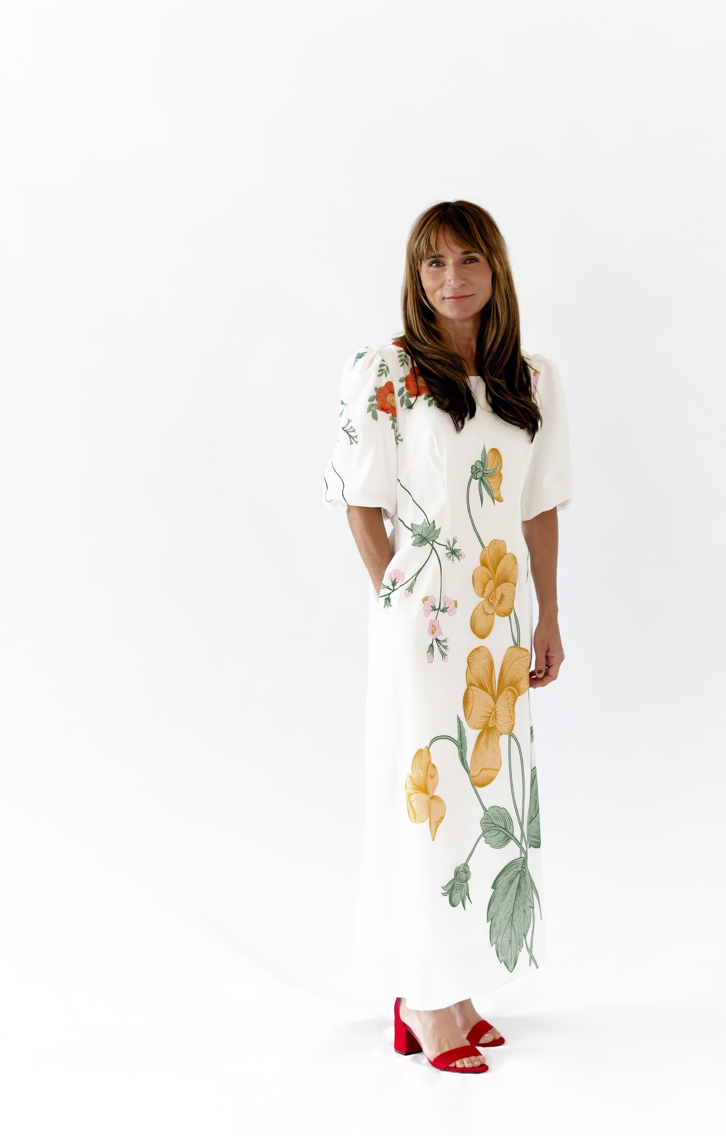 Wesley Floral Print Maxi Dress