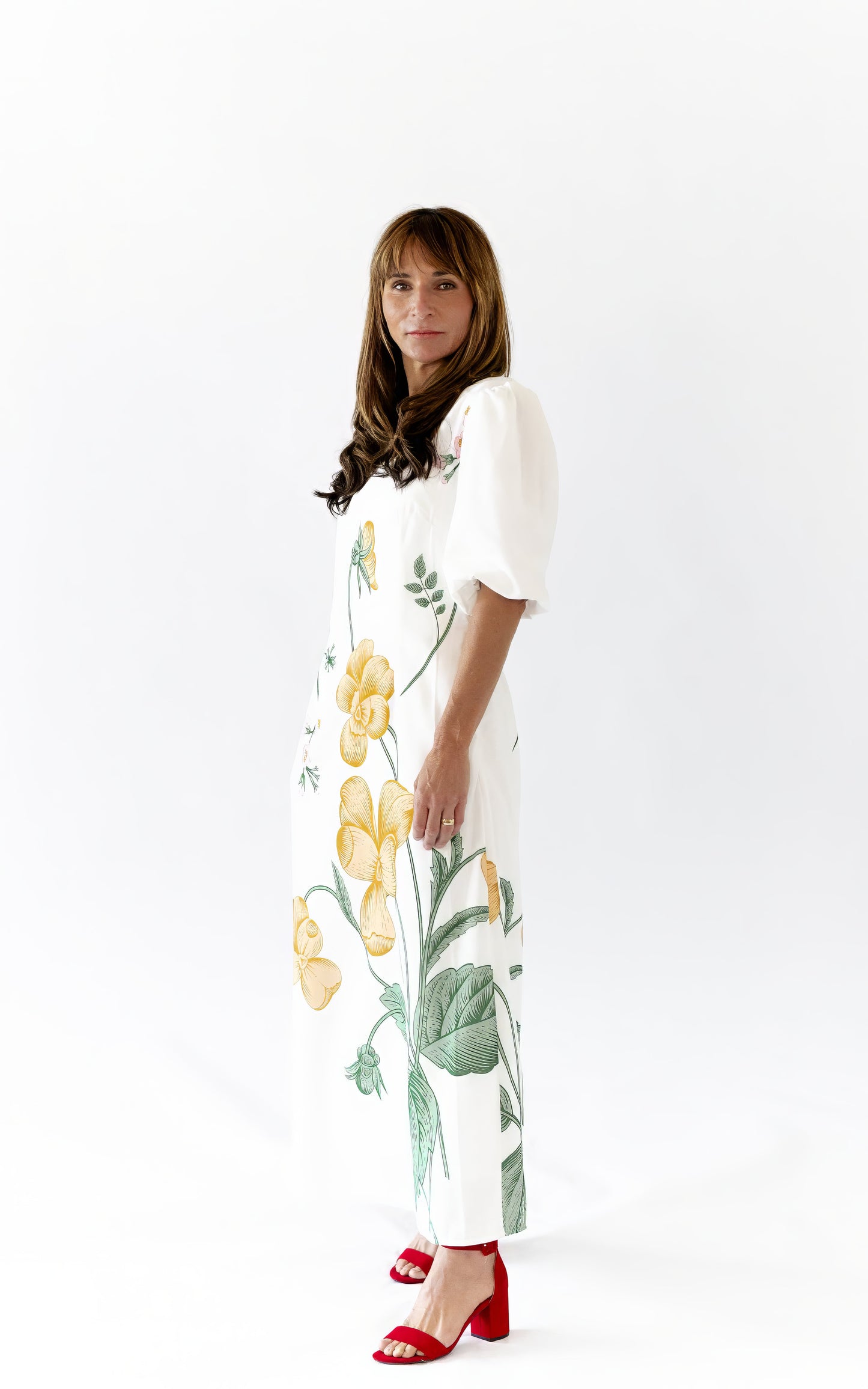 Wesley Floral Print Maxi Dress