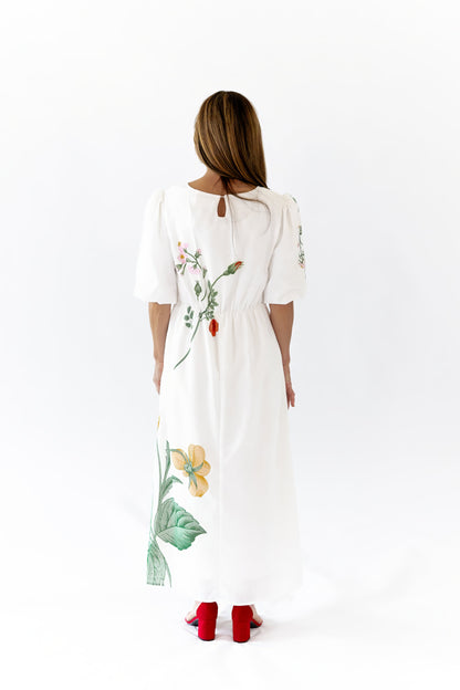 Wesley Floral Print Maxi Dress
