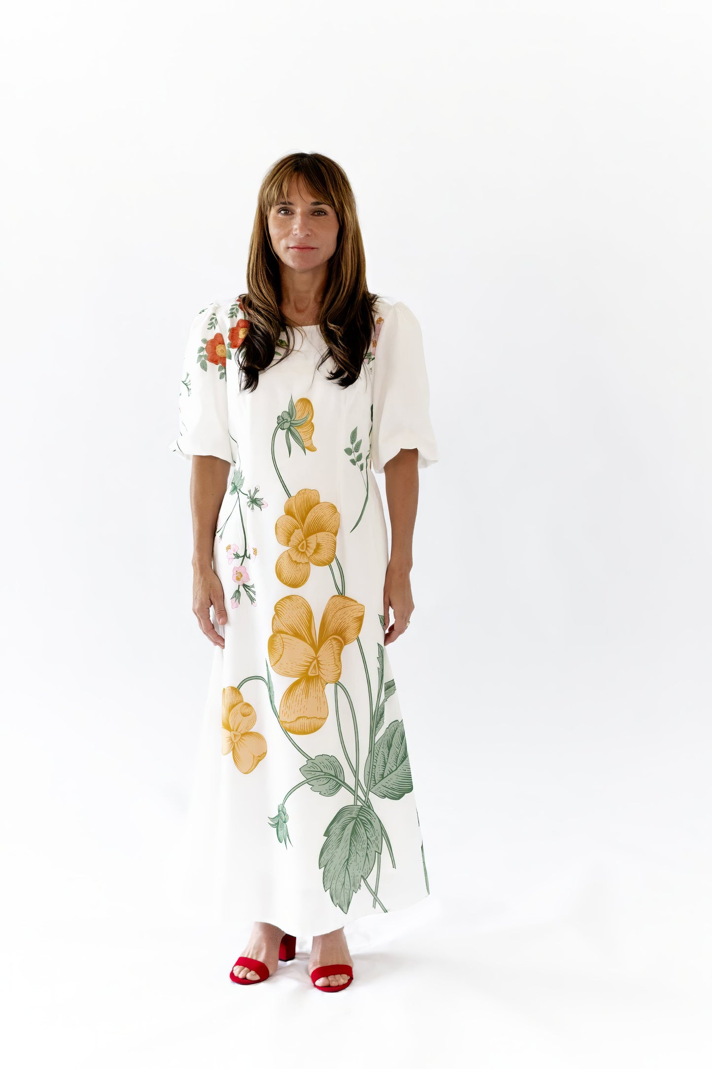 Wesley Floral Print Maxi Dress