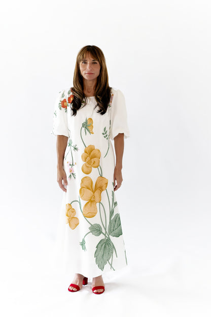 Wesley Floral Print Maxi Dress