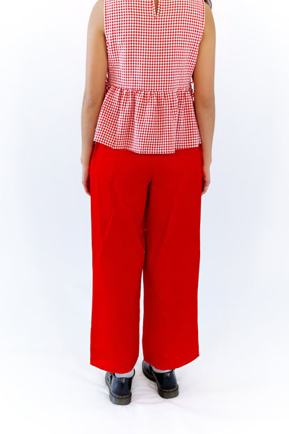 Jenny Linen Tie Waist Pants