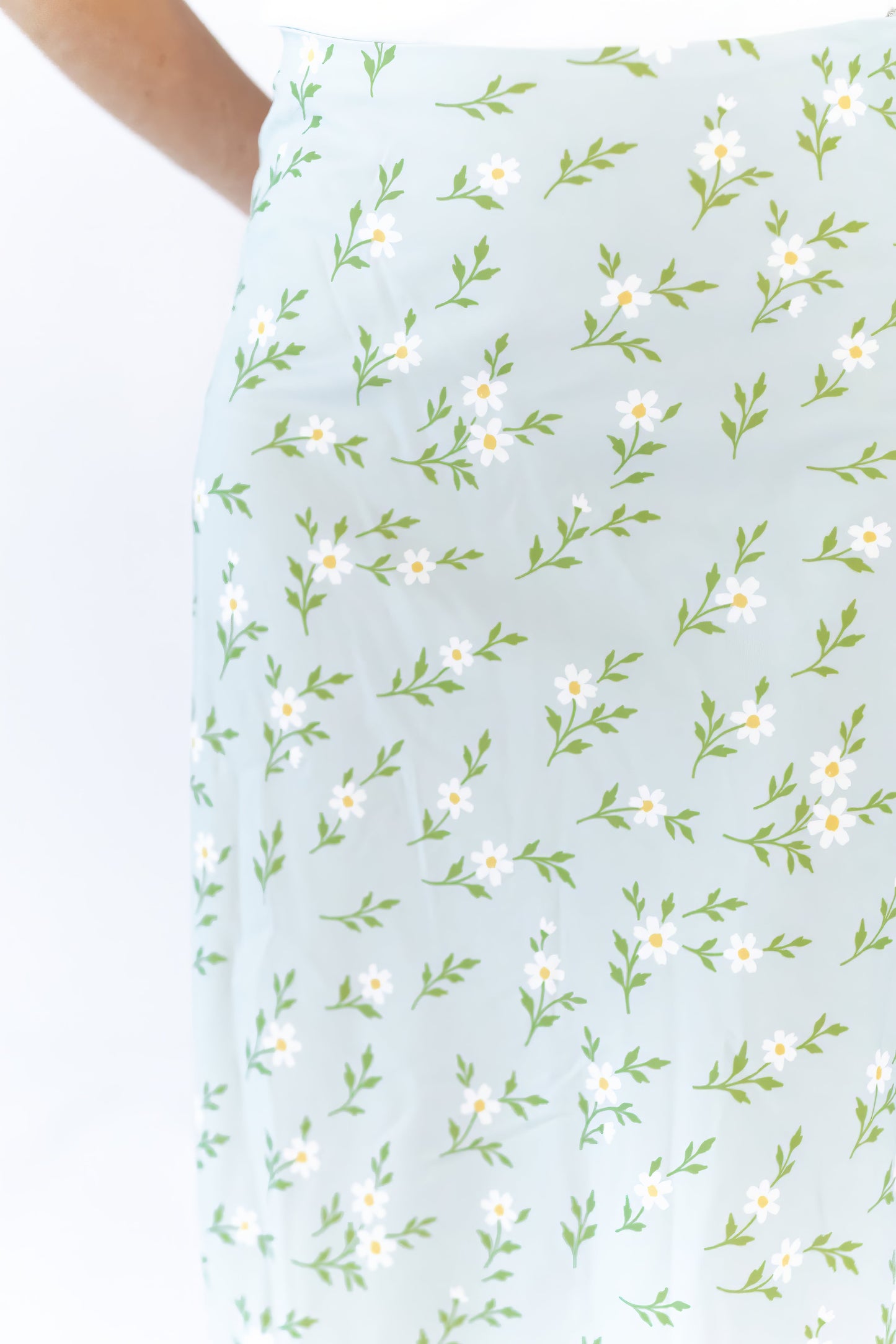 Lily Floral Slip Skirt