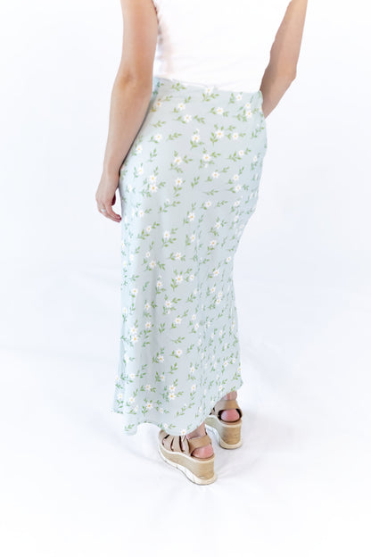 Lily Floral Slip Skirt