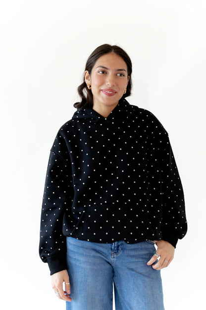 Adria Polka Dot Pullover