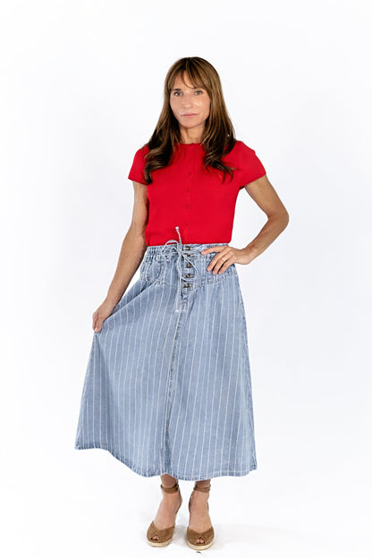 Mara Button Up Top