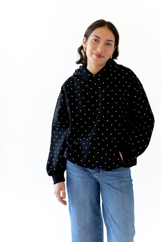 Adria Polka Dot Pullover