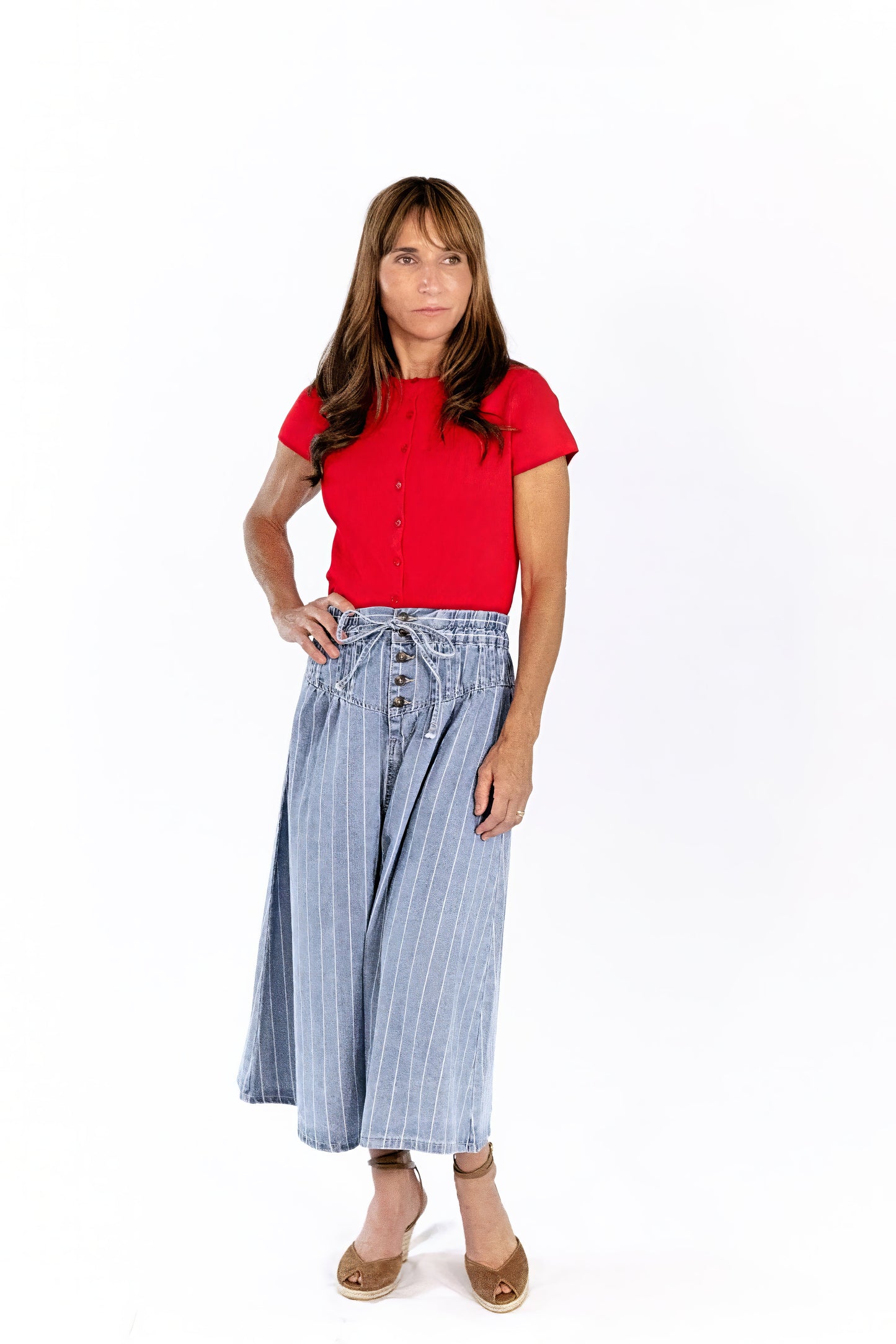 Mara Button Up Top