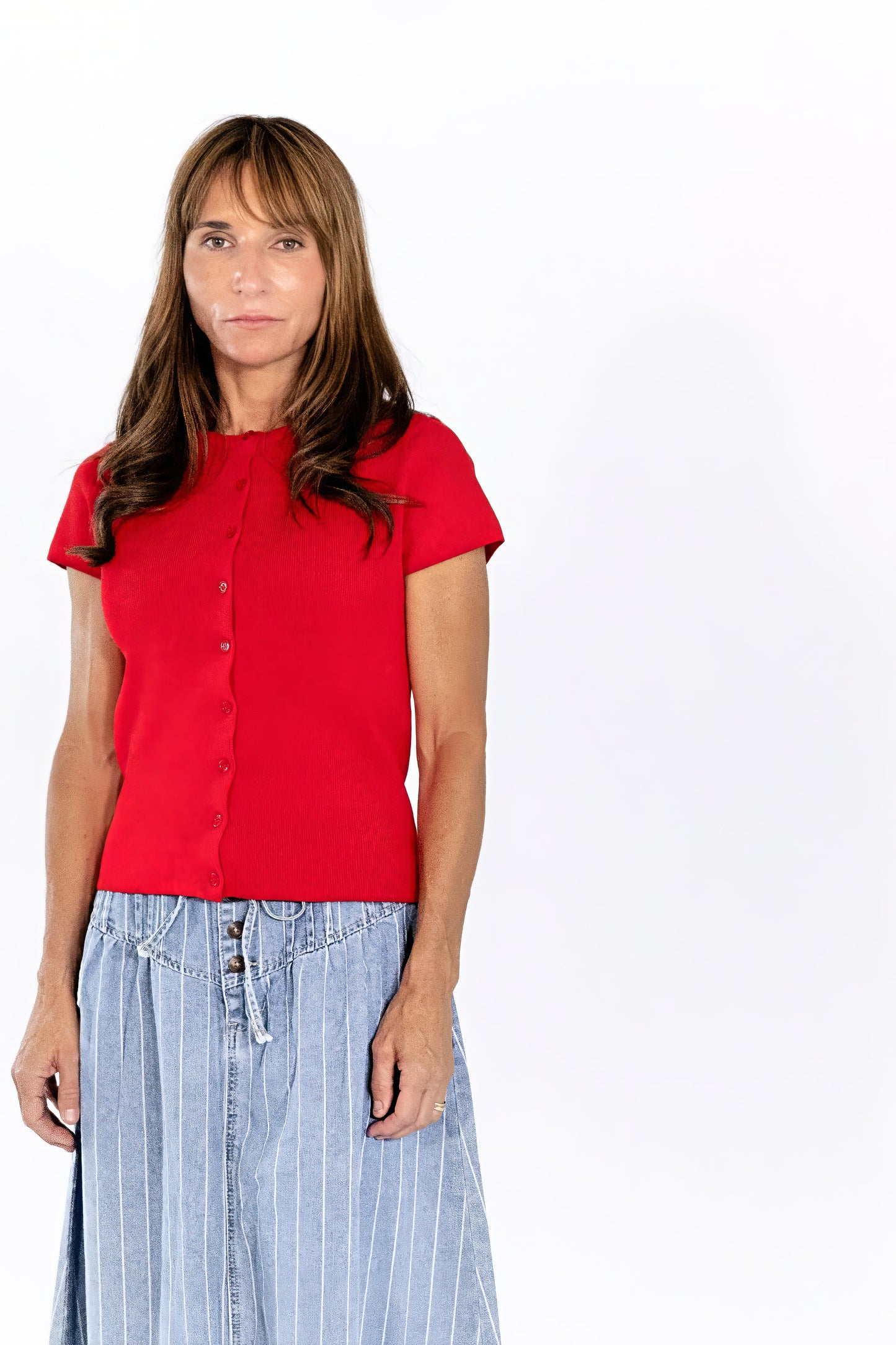 Mara Button Up Top