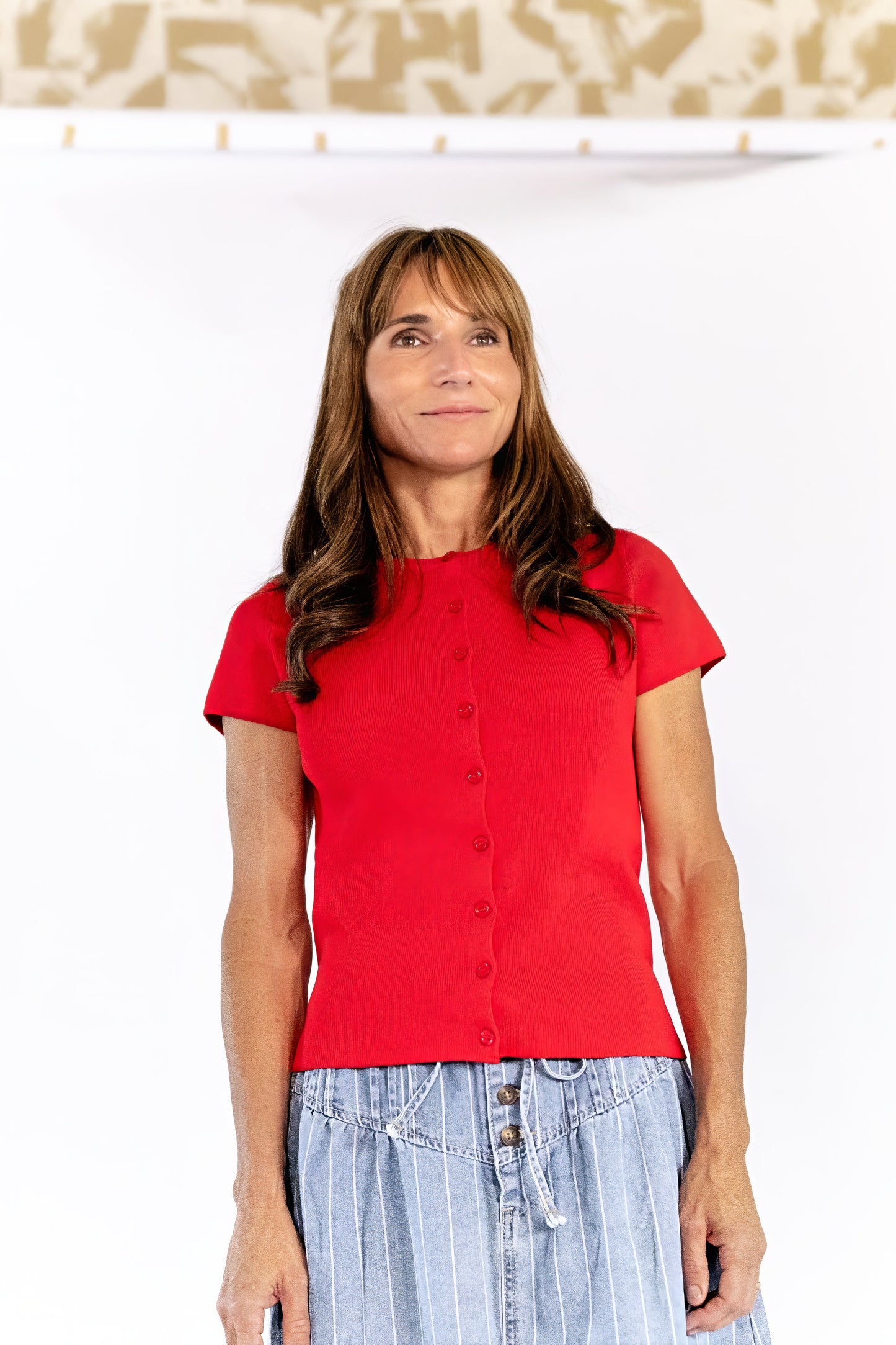 Mara Button Up Top