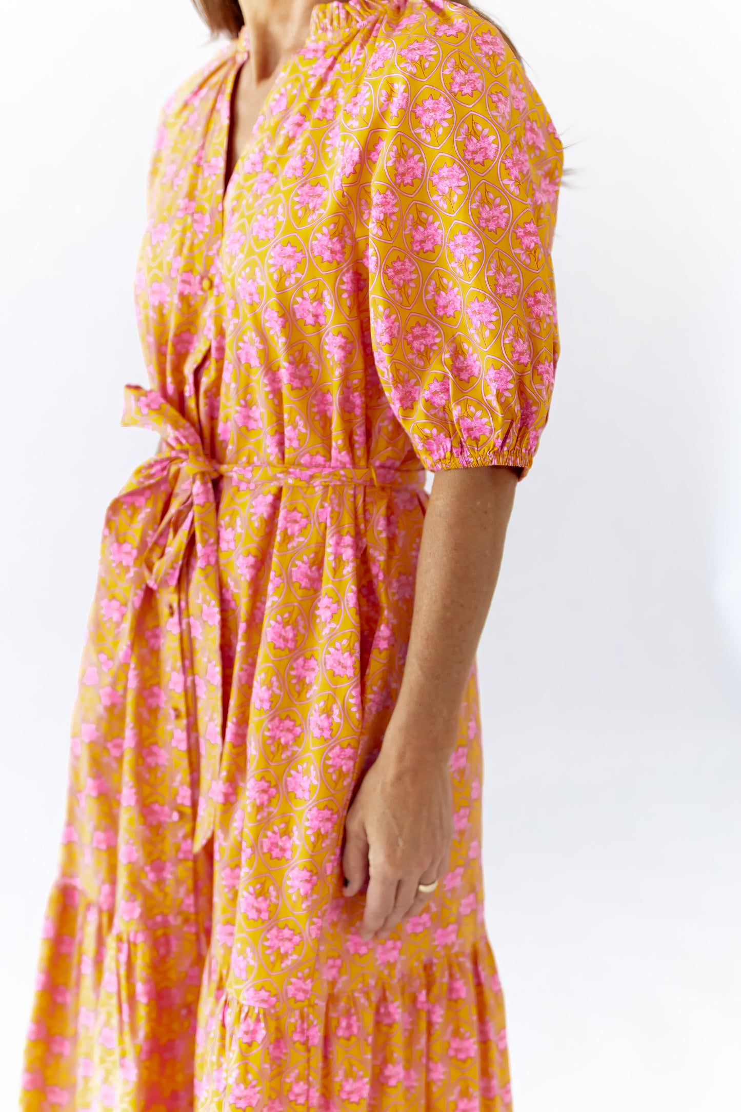 Davie Mosaic Midi Dress
