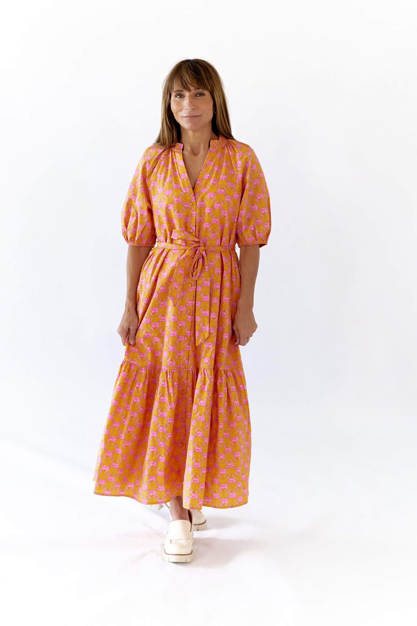 Davie Mosaic Midi Dress