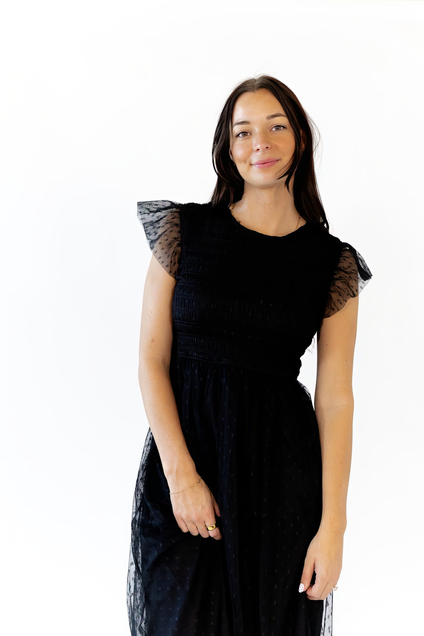 Alexa Swiss Dot Dress