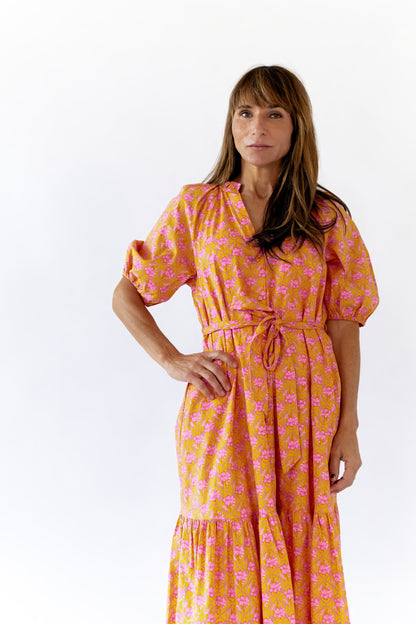 Davie Mosaic Midi Dress
