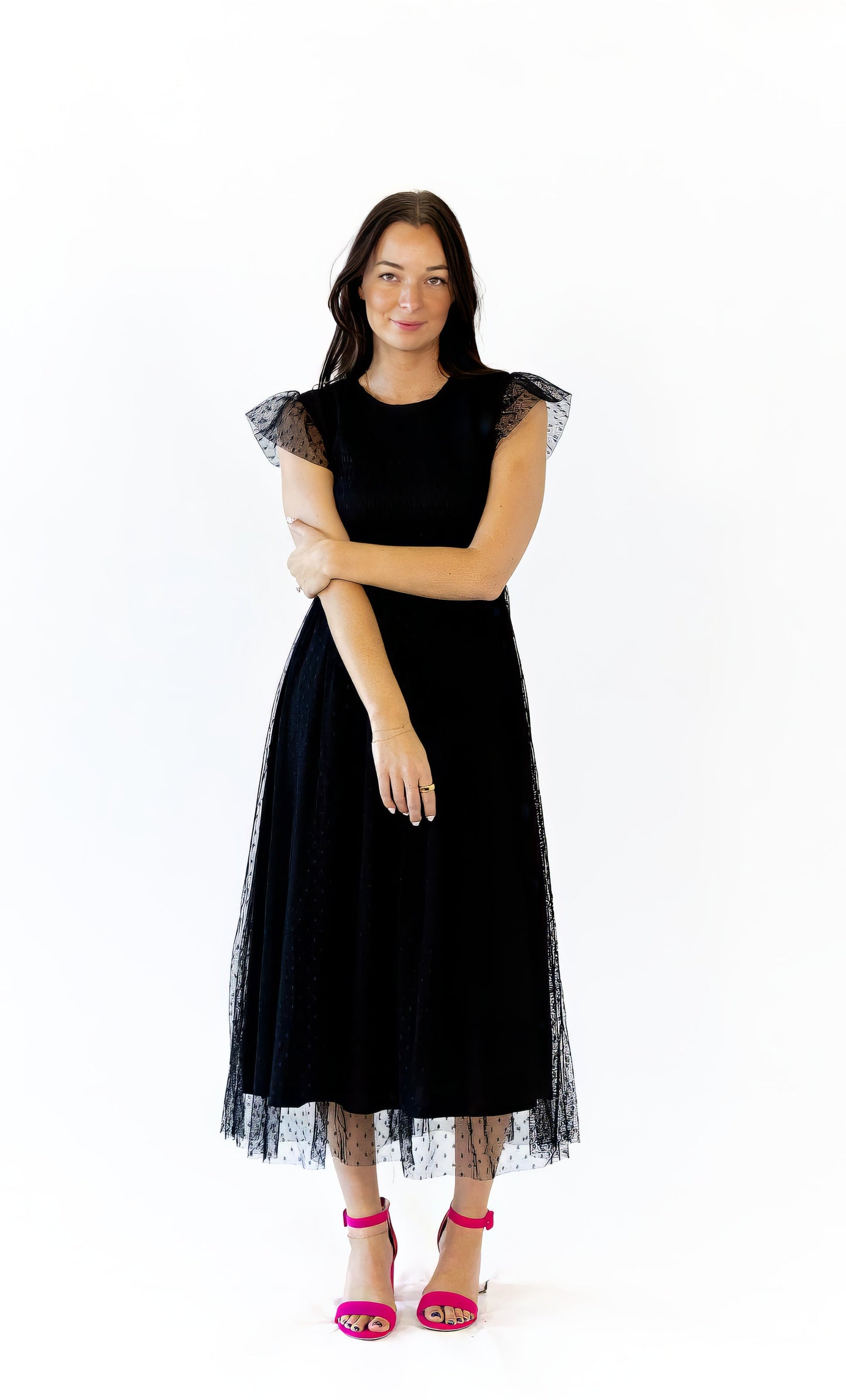 Alexa Swiss Dot Dress