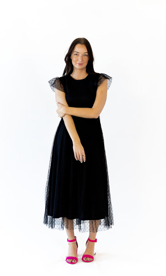 Alexa Swiss Dot Dress