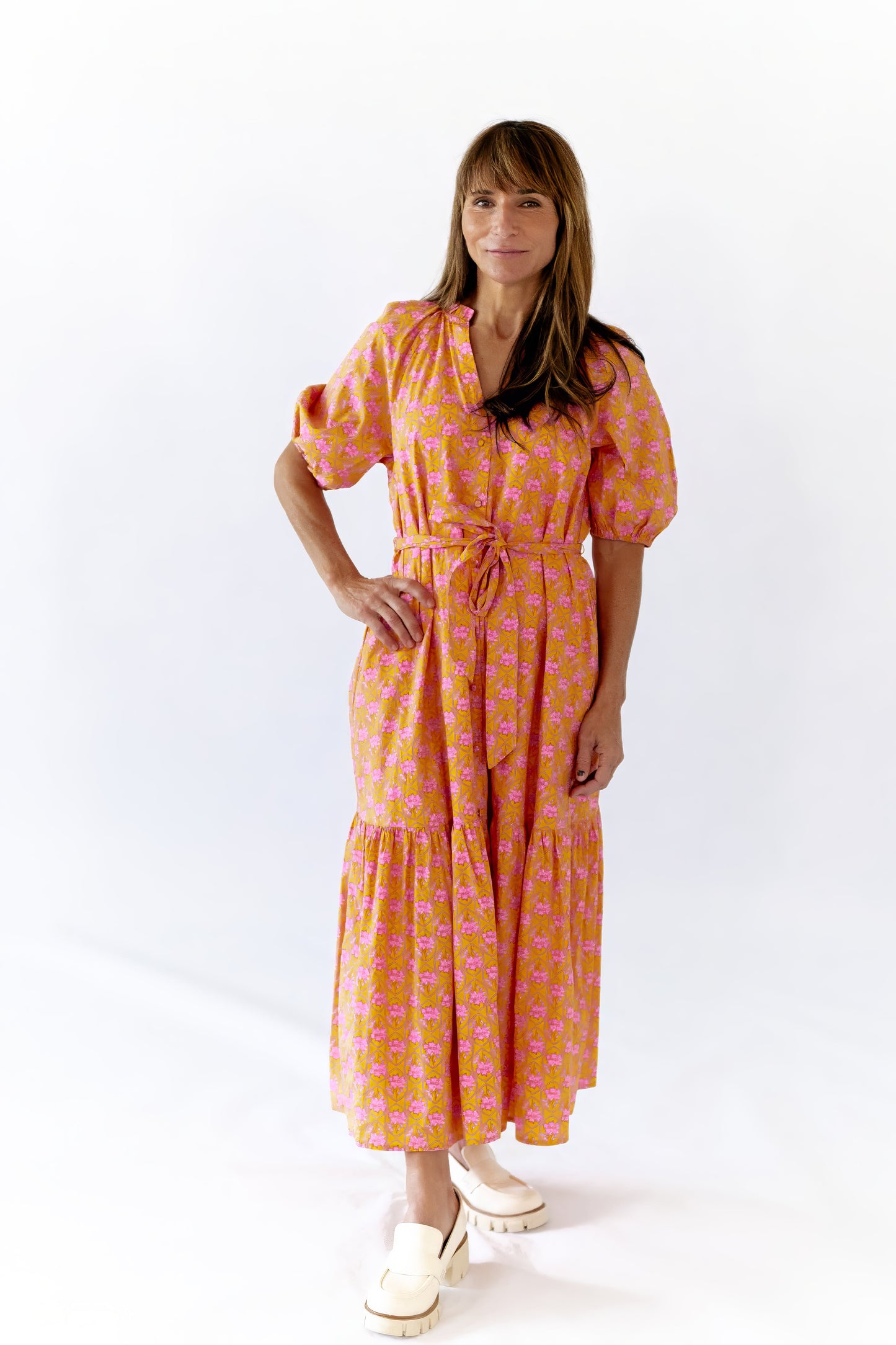 Davie Mosaic Midi Dress