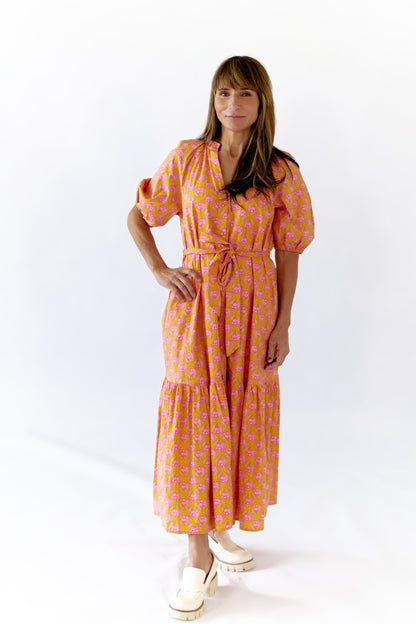 Davie Mosaic Midi Dress