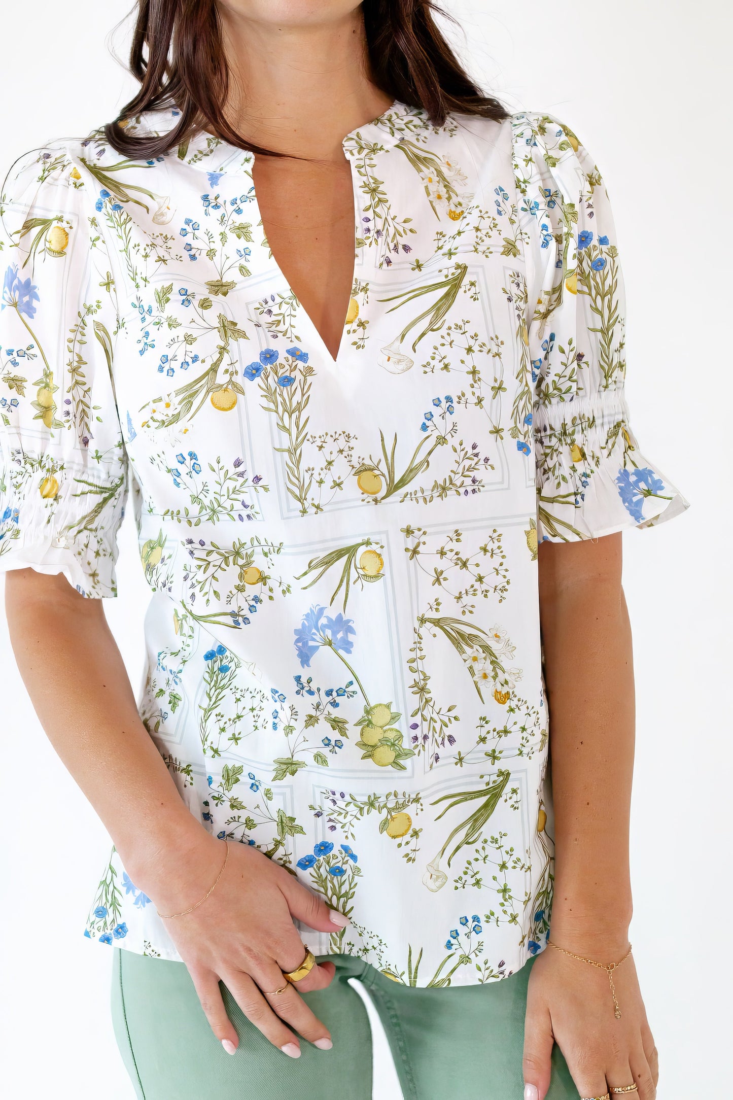 Dowen Floral Print Top ⭐︎ Restocked
