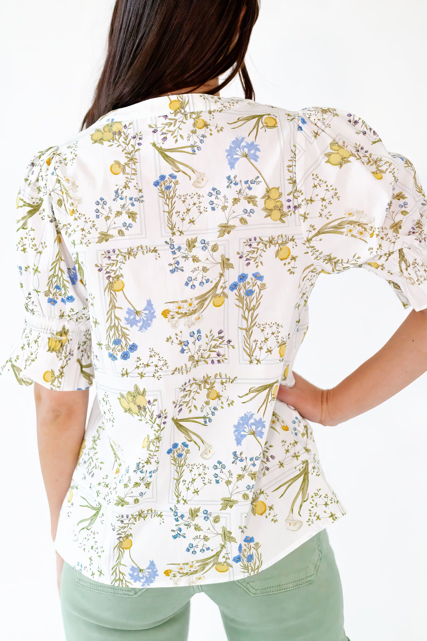 Dowen Floral Print Top ⭐︎ Restocked