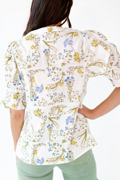 Dowen Floral Print Top ⭐︎ Restocked