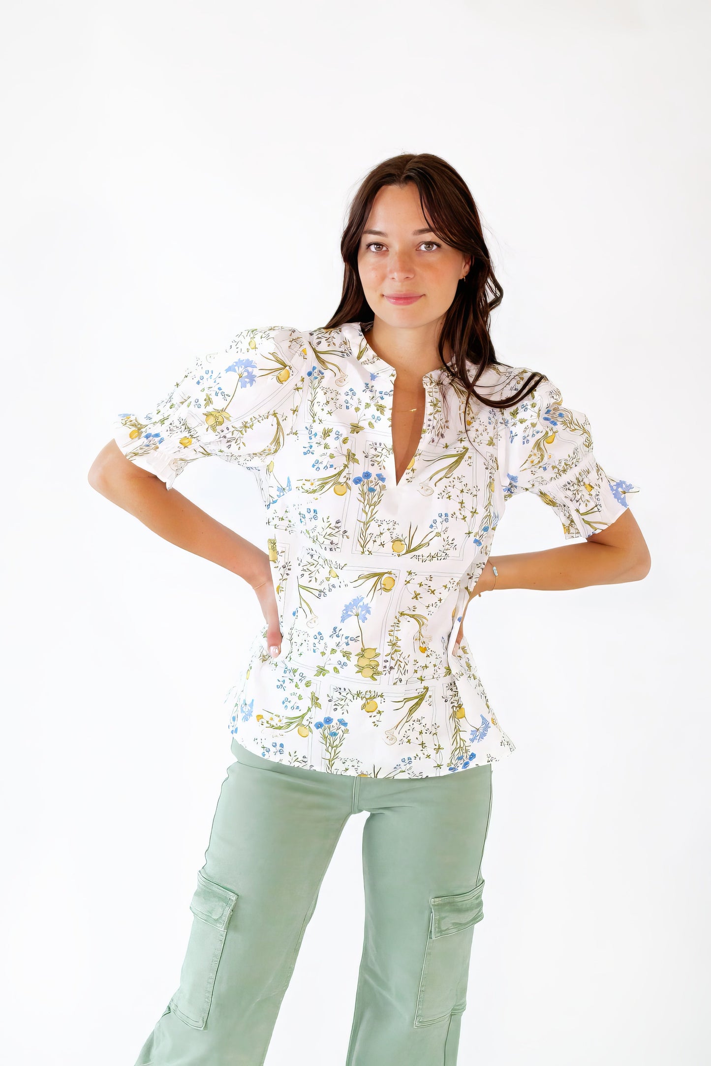 Dowen Floral Print Top ⭐︎ Restocked