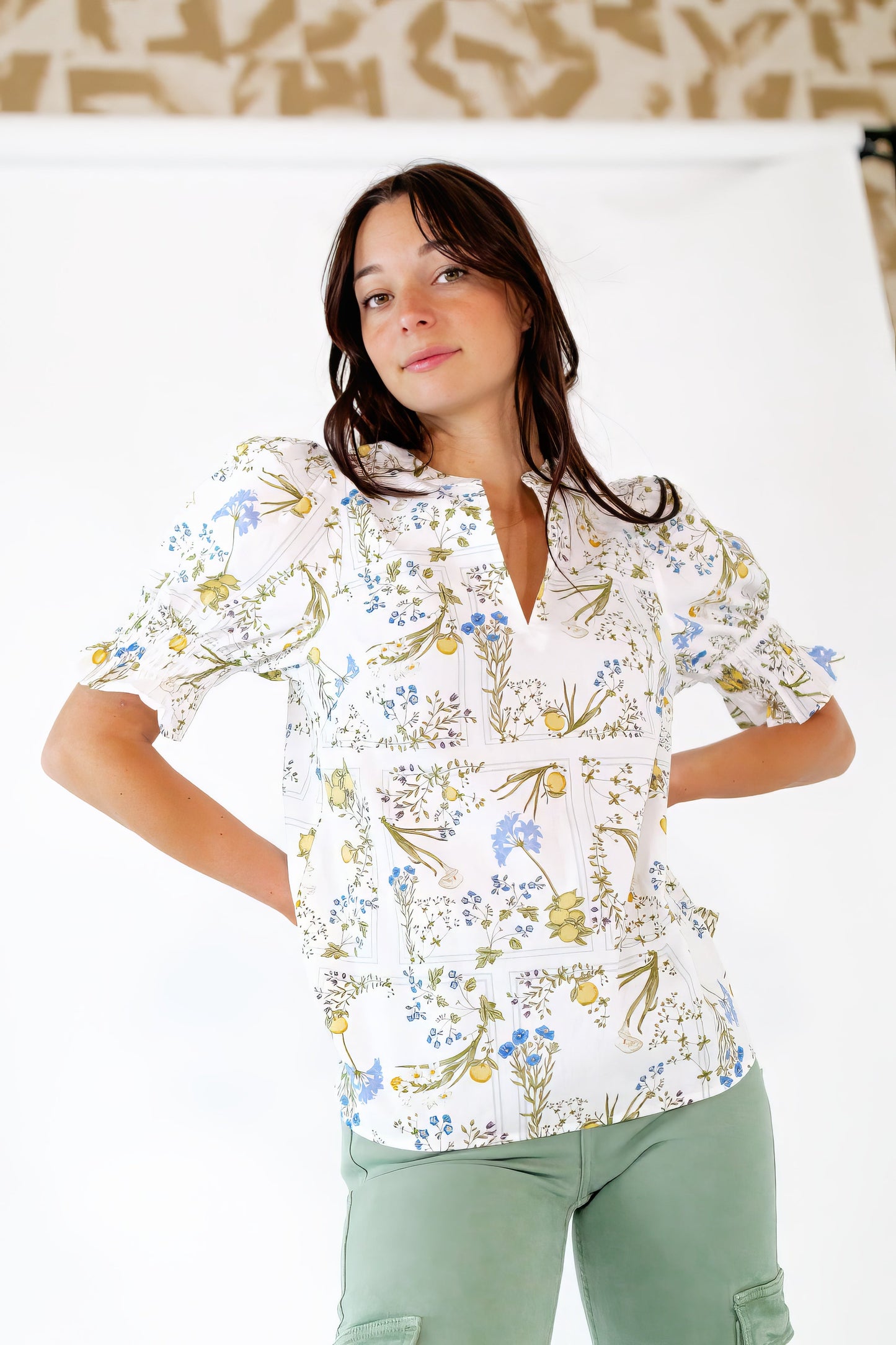Dowen Floral Print Top ⭐︎ Restocked