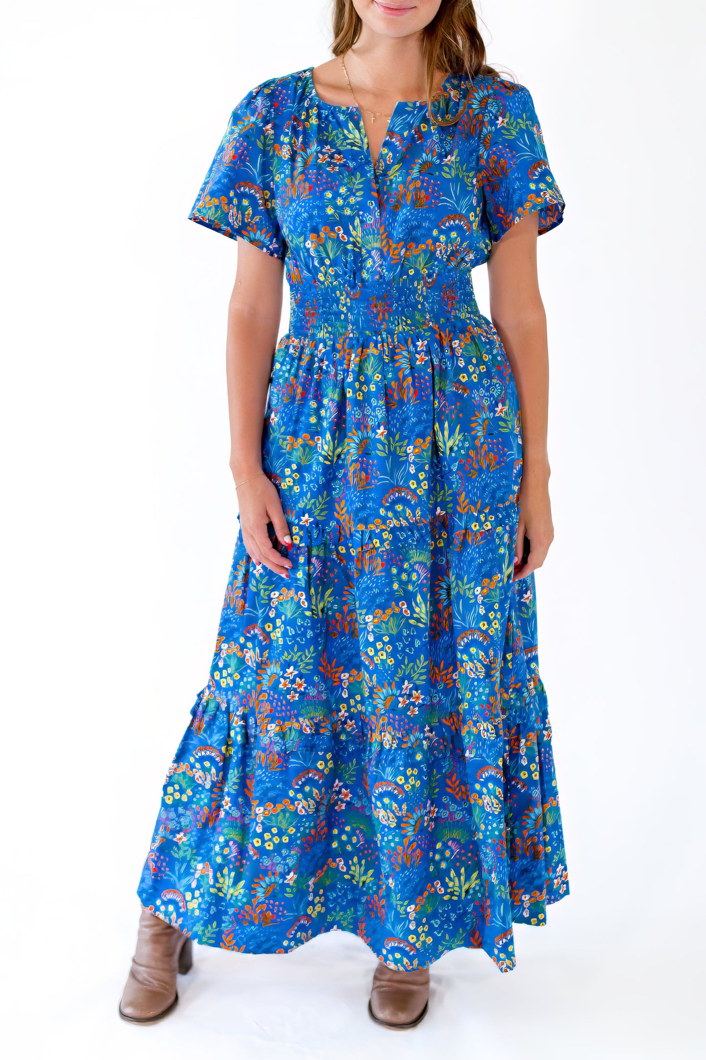 Varena Smocked Maxi ⭐︎ Restocked
