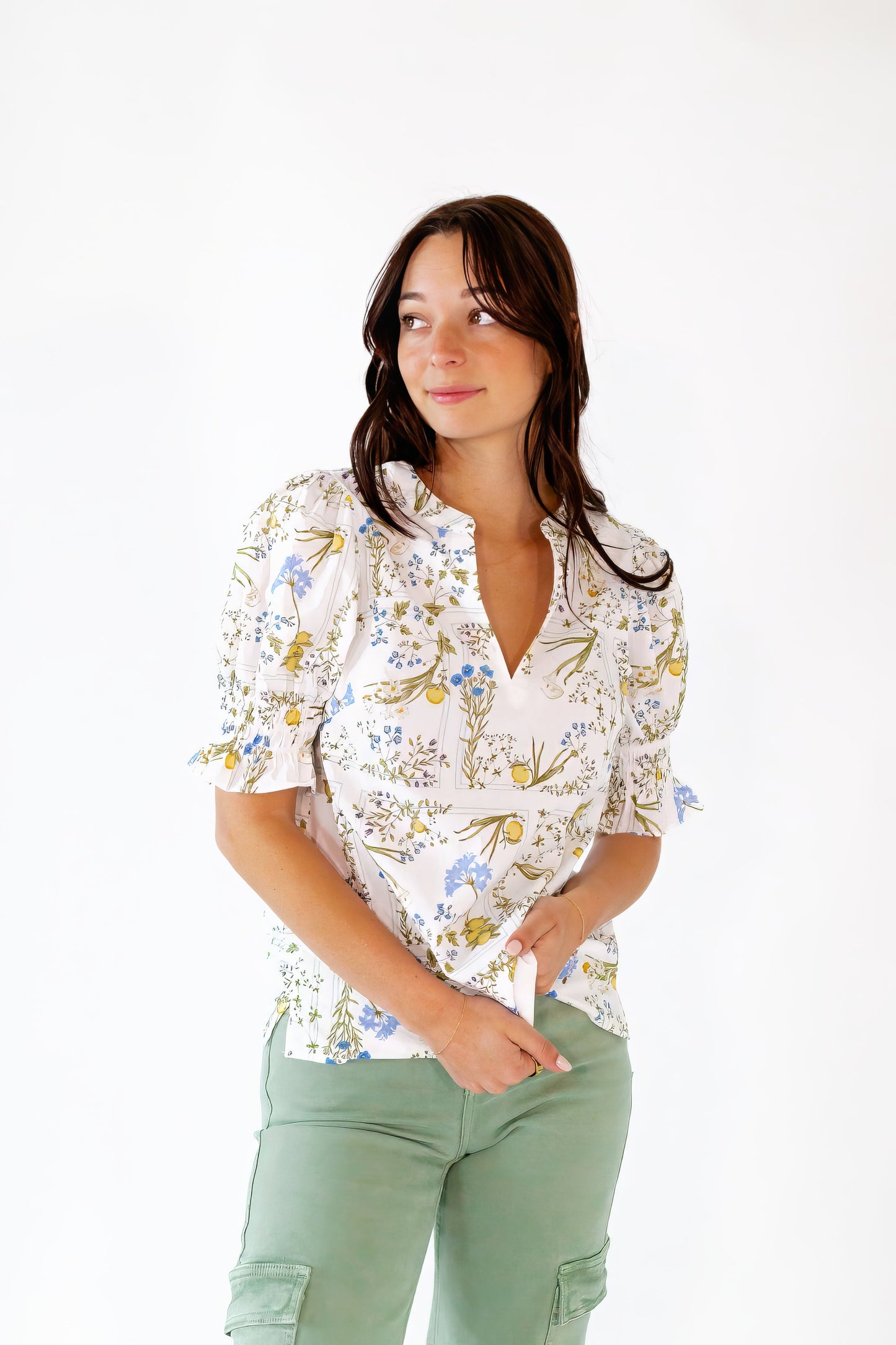 Dowen Floral Print Top ⭐︎ Restocked