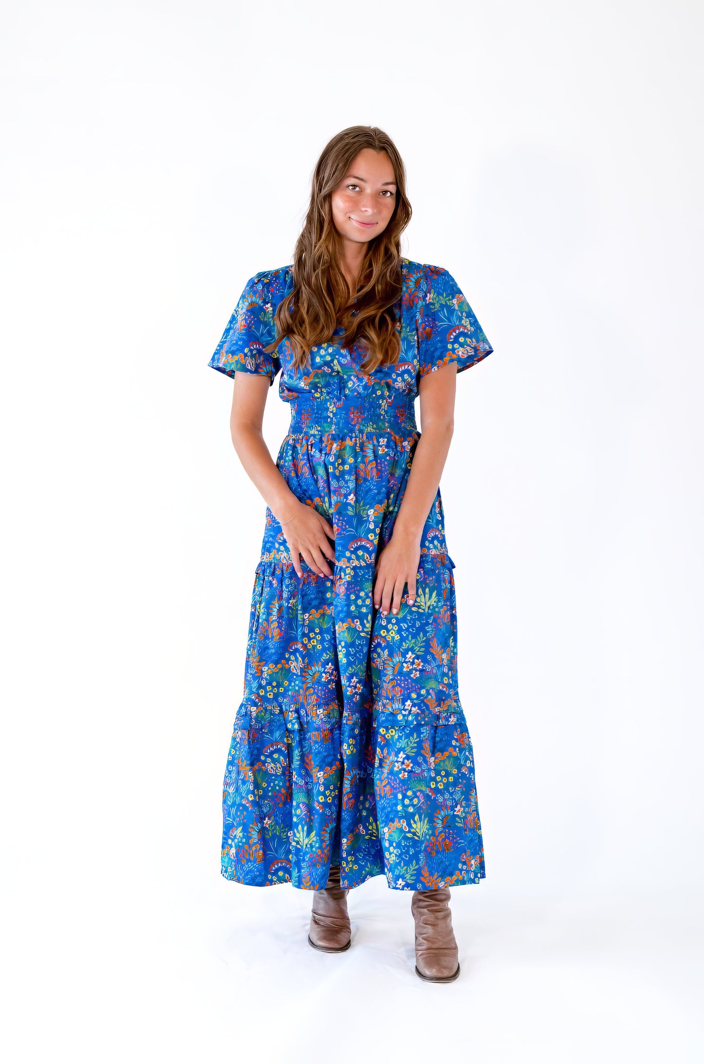 Varena Smocked Maxi ⭐︎ Restocked