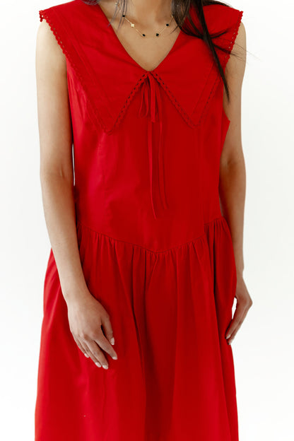 Alory Drop Waist Dress