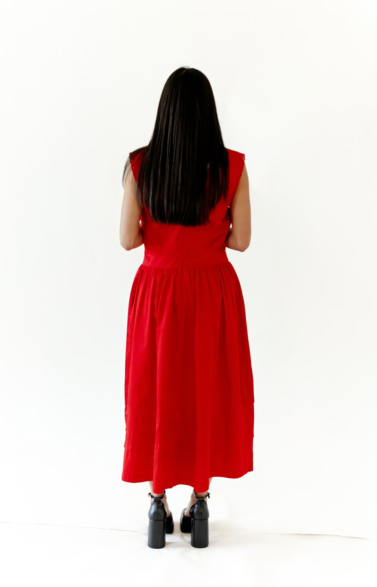 Alory Drop Waist Dress