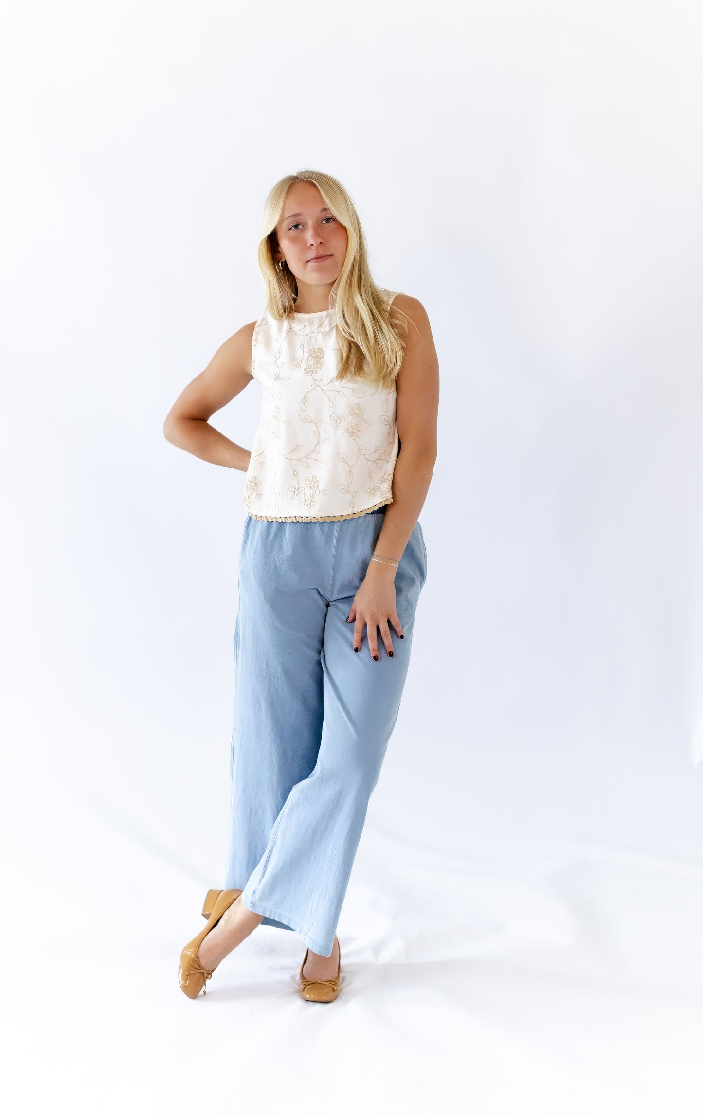 Parish Soft Denim Knit Pants
