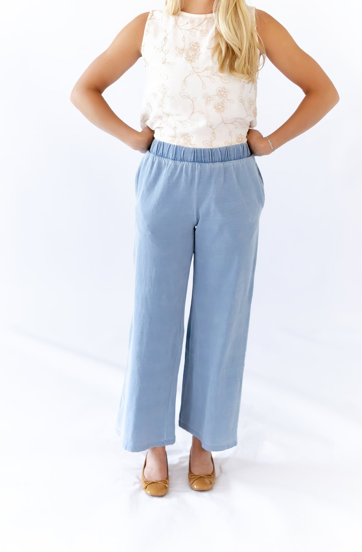 Parish Soft Denim Knit Pants